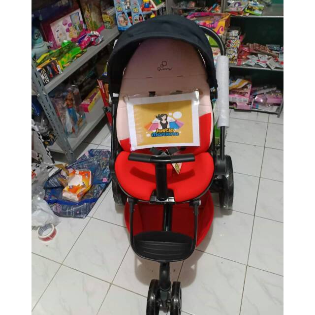 STROLLER  QUINNY MOODD REWORKED RED LIMITED EDITION
