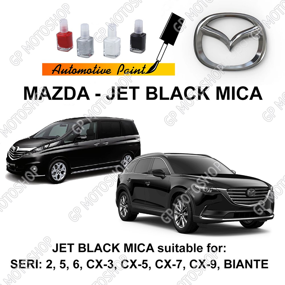 MAZDA JET BLACK MICA CAT OLES PENGHILANG BARET MOBIL LECET BIANTE CX-5 CX-3 CX-7 CX-9 SERI 2 3 5