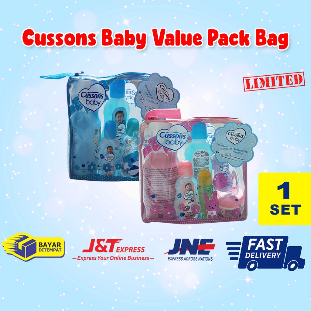 Cussons Baby Value Pack Bag / Paket Perawatan Bayi