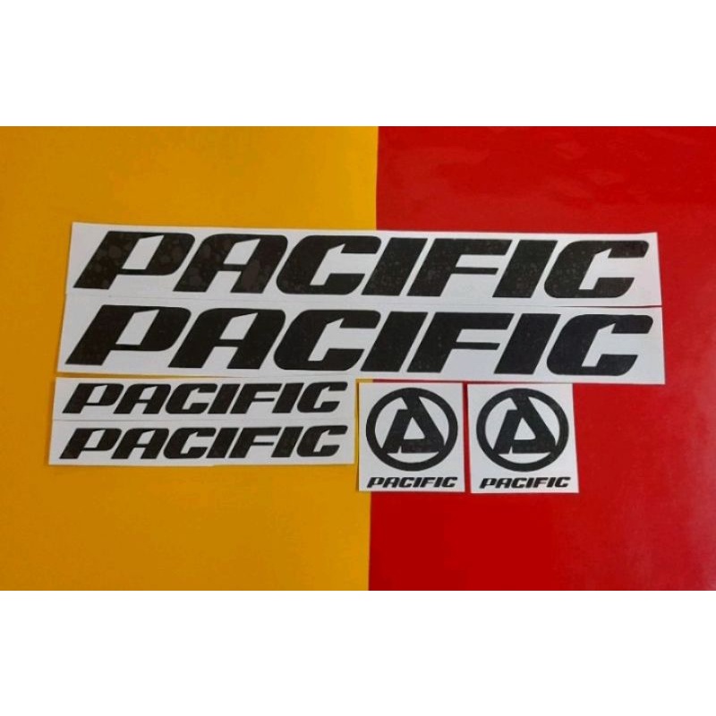 Stiker Sepeda Pacific Untuk Sepeda Lipat