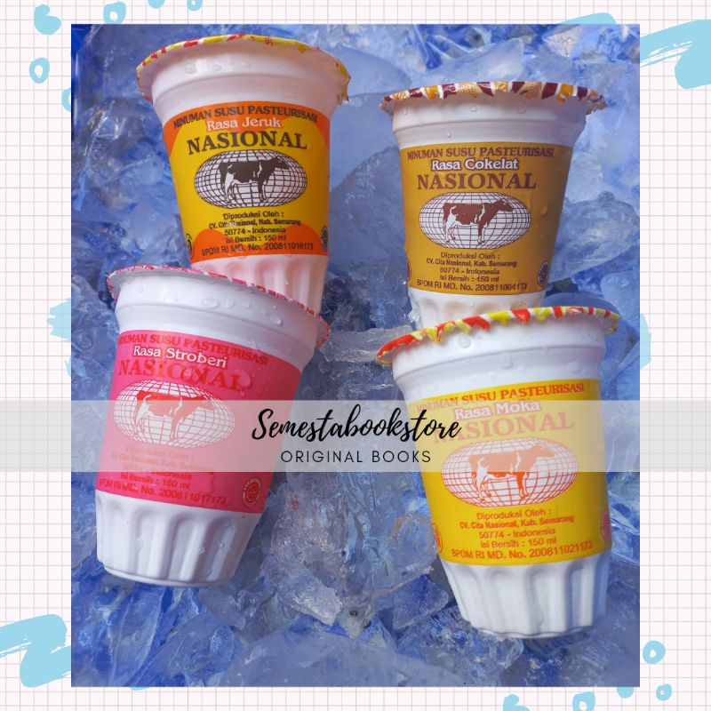 Susu Murni Nasional All Variant Rasa - Susu Pasteurisasi