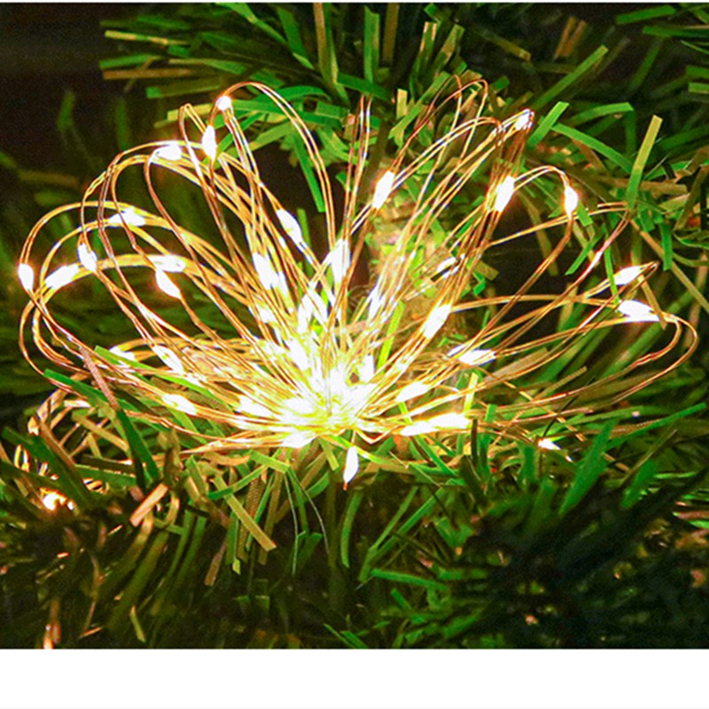 USB Copper Wire String Lights Christmas Day Wedding Decoration LED Copper Wire Lantern