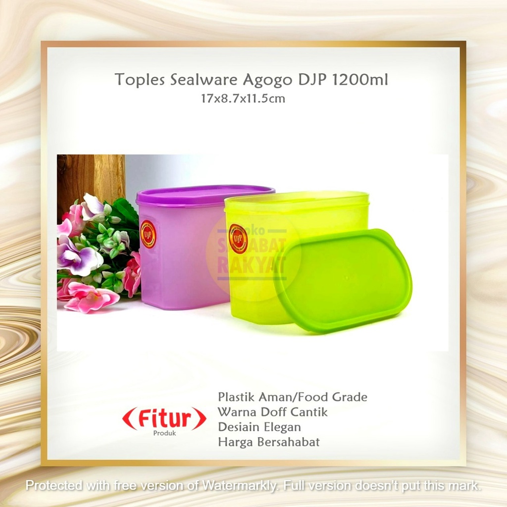 RML995C Toples Sealware Agogo DJP 1200ml