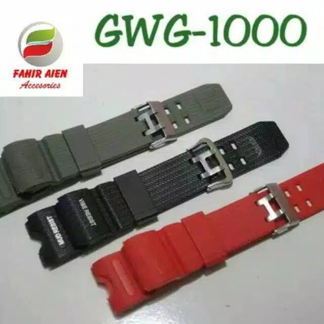 TALI JAM CASIO G-SHOCK GWG-1000 RUBBER STRAP GWG-1000 ORIGINAL OEM