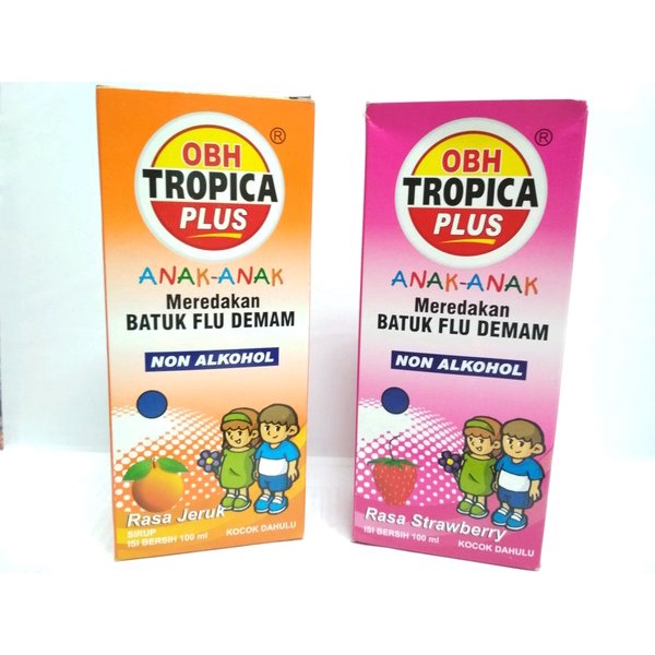 OBH Tropica Plus Anak Demam Batuk Flu Sirup