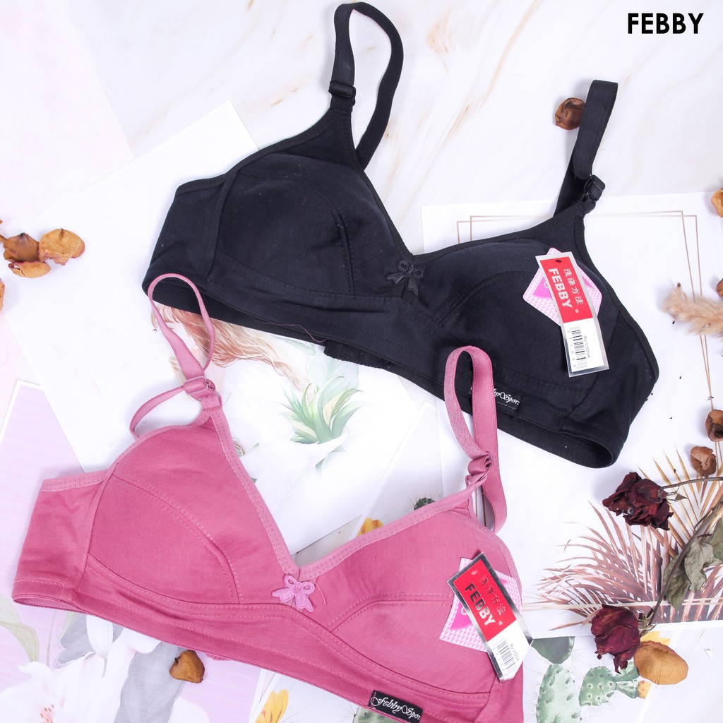 Sport Bra Pakaian Dalam Wanita High Quality Tanpa Kawat dan busa Merk Febby Guffy Dini Ke Ai-BRA GUFFY / FEBBY