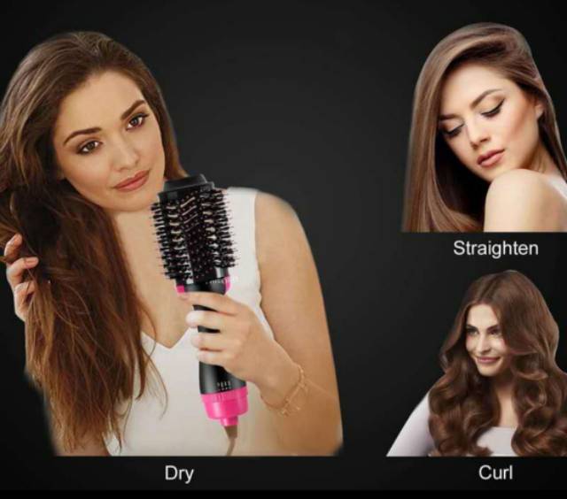 A1 ONe Step Hair dryer Blow Dryer 3 in 1 Solusi mengeringkan Dan Meluruskan Sekaligus Menyisir