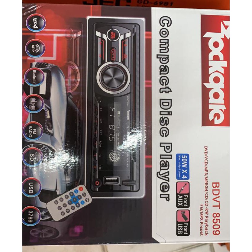 Koko1_Shopp | Single Dvd Rockgate Usb Blototh Bdvt 8509