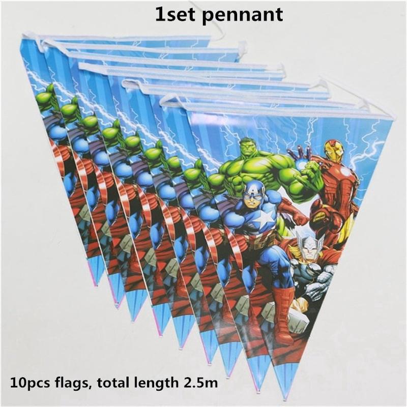 Avengers Stiker  Desain Superhero untuk Dekorasi Pesta 