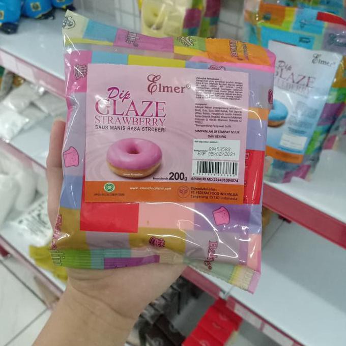 

Ms490 Promo Dip Glaze Elmer Rasa Strawberry 200G S5A9