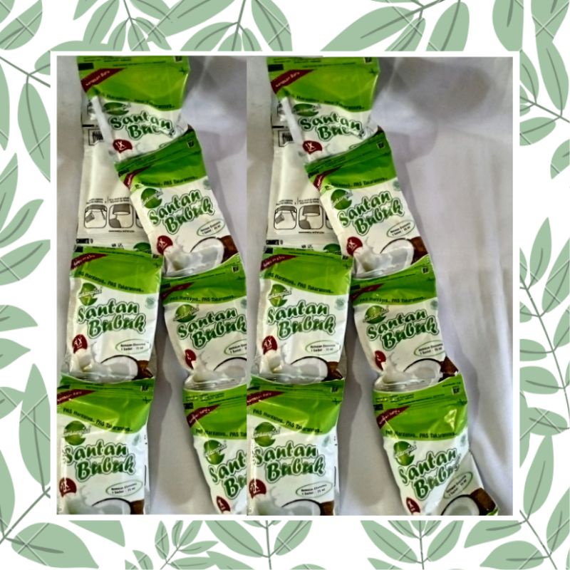 

Santan bubuk kemasan ekonomis
