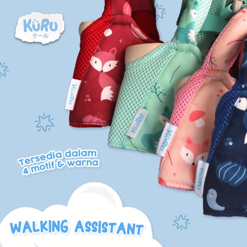 KURU Walking Assistant Belt Kuru Walking Asisten Alat Bantu Belajar Jalan Bayi Cowok Cewek Gendongan Latihan Jalan Bayi Alat Bantu Titah Bayi