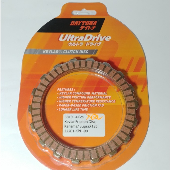 Kampas Kopling Supra X 125 & Karisma Daytona Racing