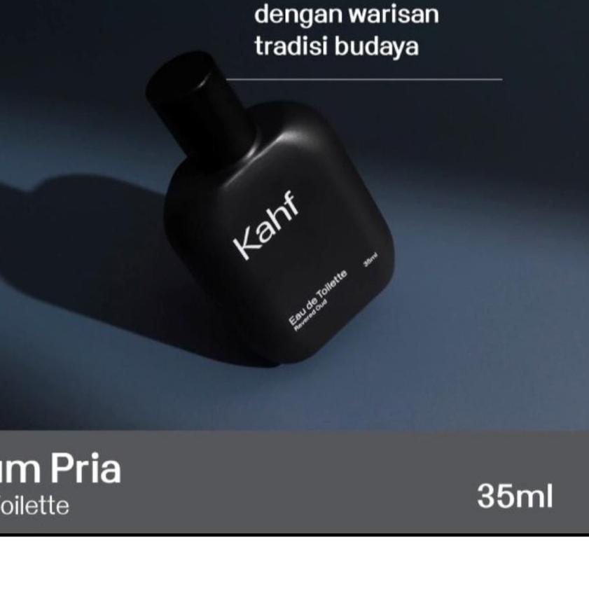 Kahf Parfum Pria Revered Oud Eau de Toilette 35 ml ( HITAM )