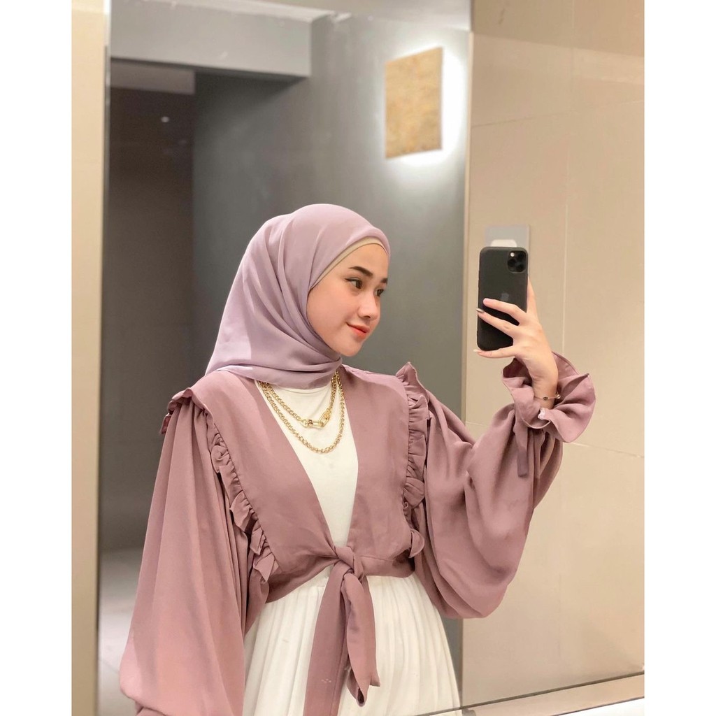 Miranti Outer l Outher Cardigan Lengan Balon Fashion Wanita Terlaris