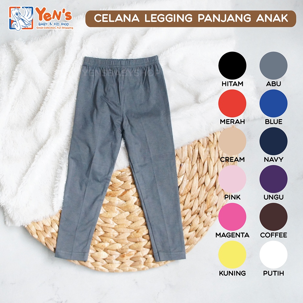 M88 Legging Panjang Anak Perempuan / Size 9-12