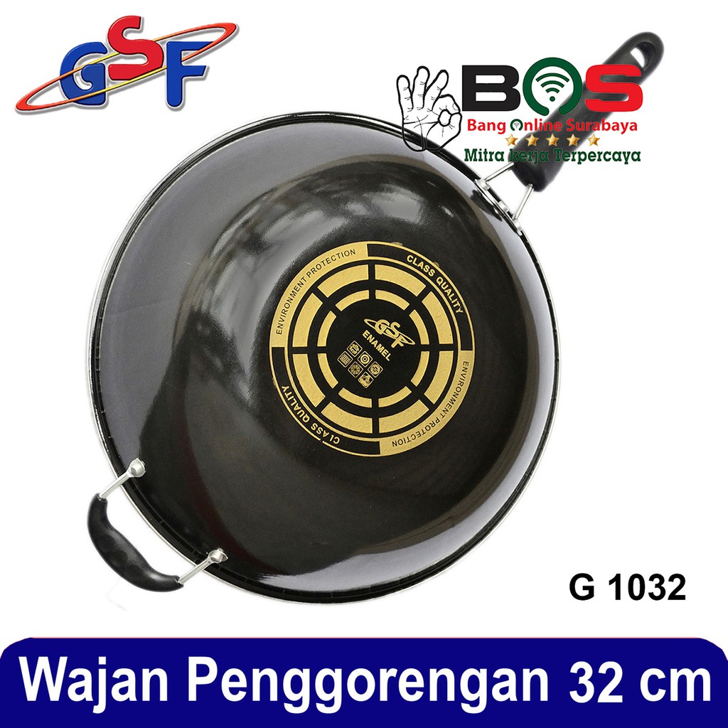 Panci Wajan Anti Lengket Panci Enamel GSF 1032 GSF-1032 GSF1032