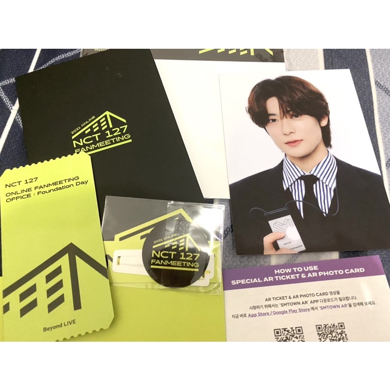 TERMURAH JAEHYUN AR SET Fanmeet BEYOND LIVE NCT127 (Tanpa PHOTOCARD)