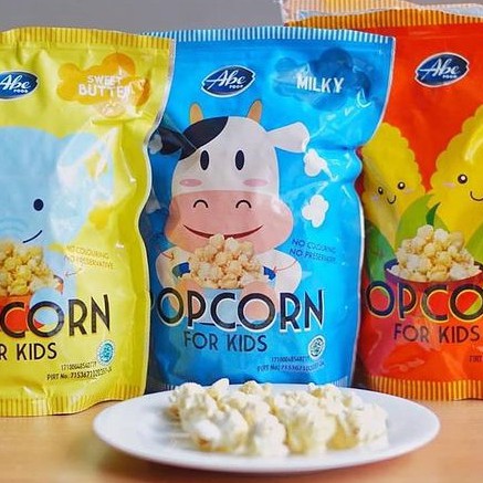 ABE FOOD POPCORN FOR KIDS SNACK ANAK | CEMILAN SEHAT JAGUNG CARAMEL GLUTEN FREE