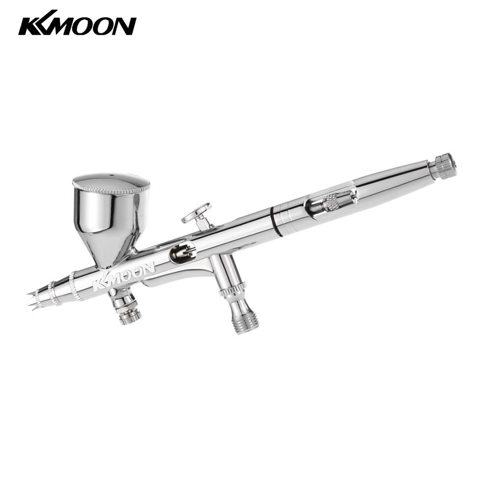 

IMPORT Dual-Action Airbrush Kit Set Art Craft Paint Model Body Nail Air Brush 0.2/0.3/0.5mm 9cc +