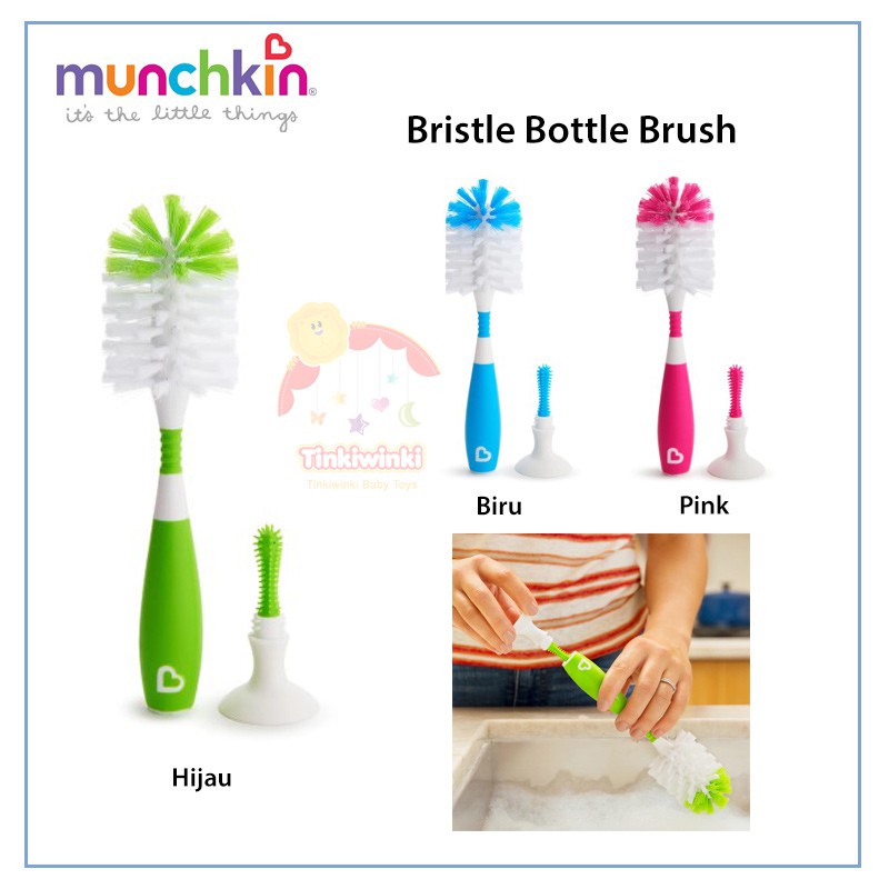 Sikat Botol Munchkin Bristle Bottle Brush