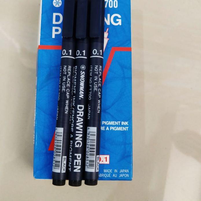 

Baru DRAWING PEN SNOWMAN / SNOWMAN 700 12 pcs 시