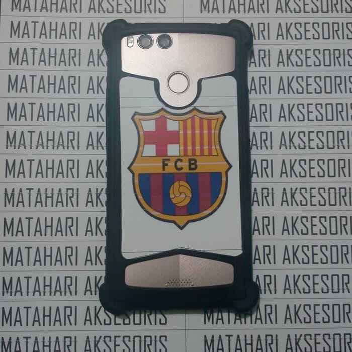 Casing Advan S50 4G Anti Crack Karakter Gambar Club Bola Barca