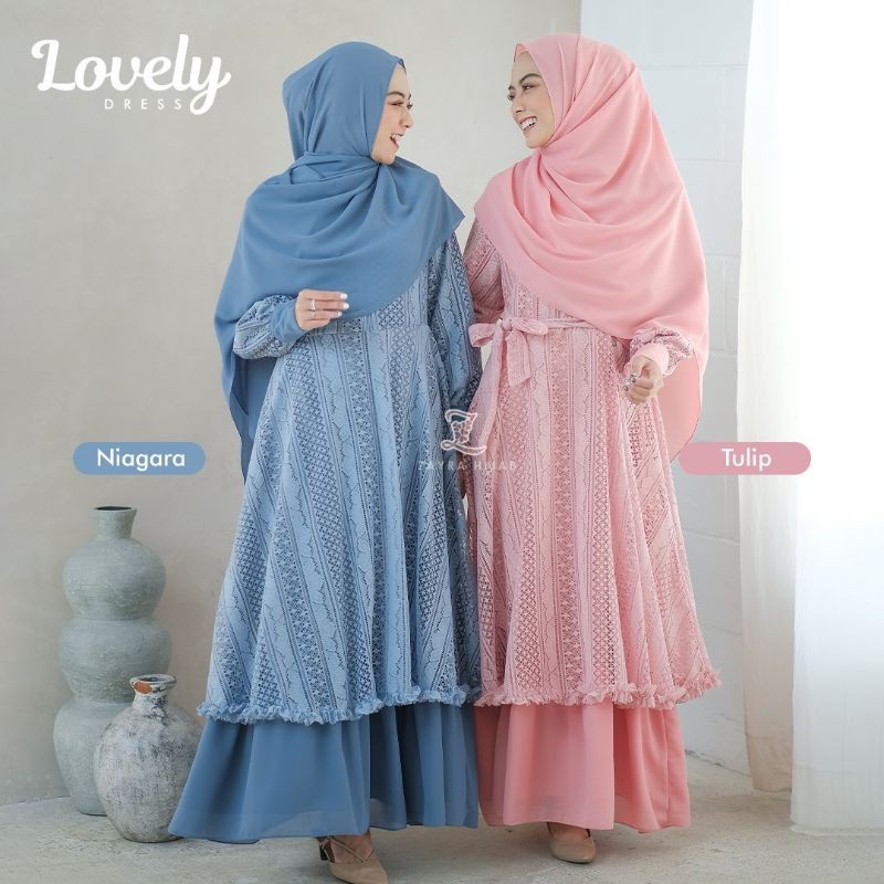 OPEN PO LOVELY DRESS BY ZAYRA HIJAB