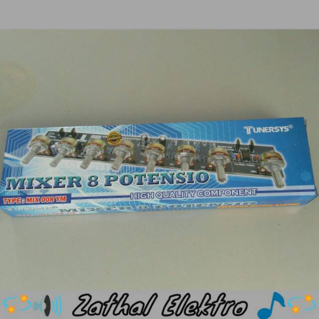 Kit Mixer 8 potensio