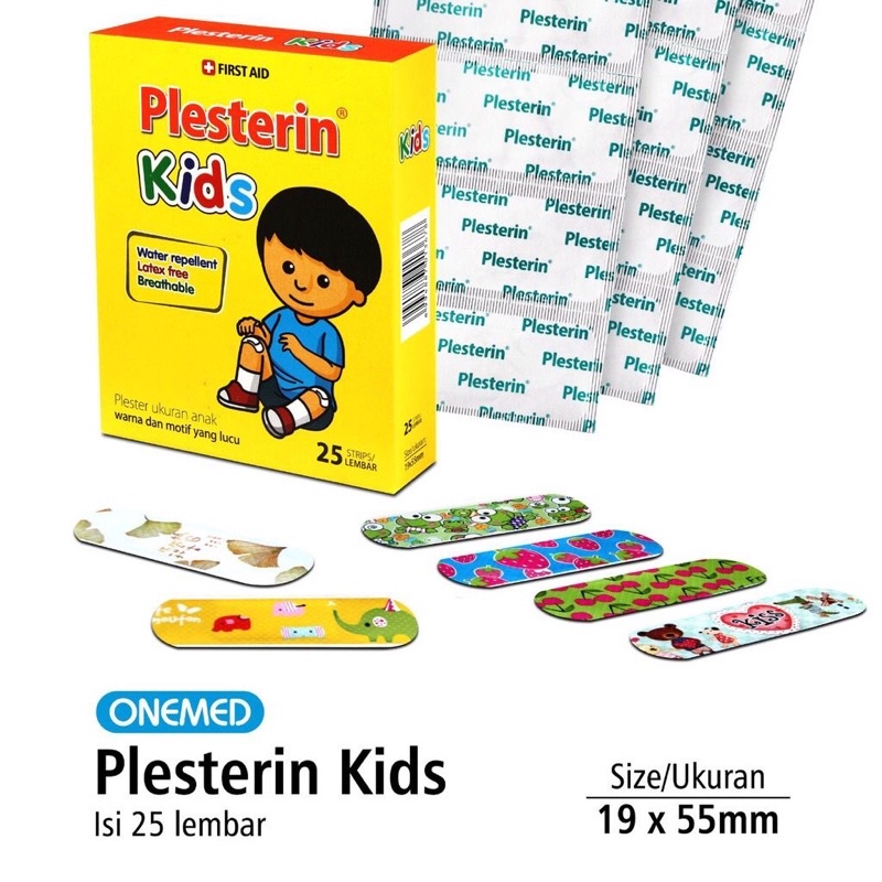 Plester Anak Plesterin Kids OneMed Plester Luka Anak