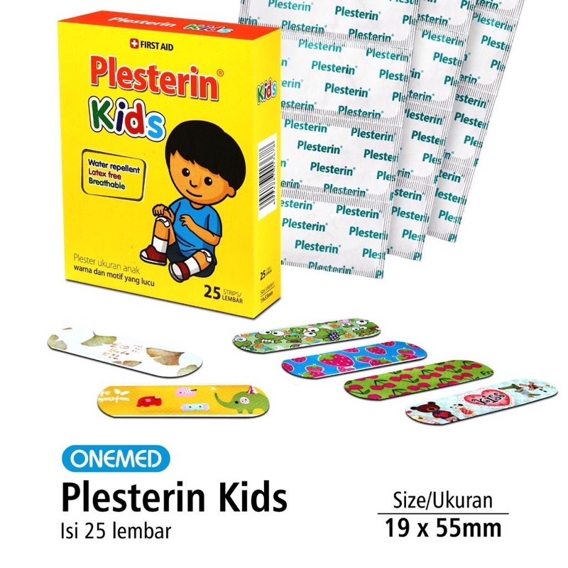 [ECER] Plester Anak Plesterin Kids OneMed Plester Luka Anak