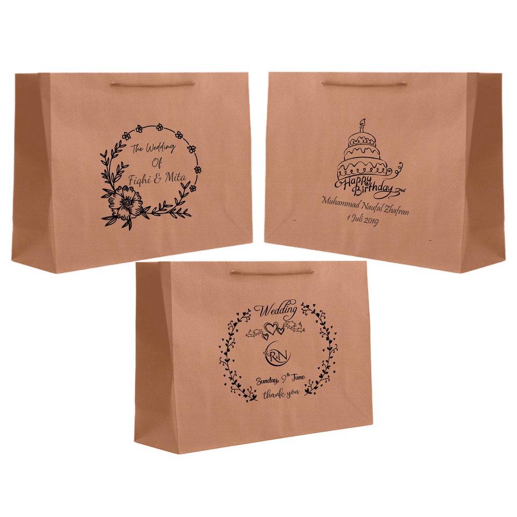 

TAS KERTAS / TAS SOUVENIR GOODIE BAG SOUVENIR FREE SABLON