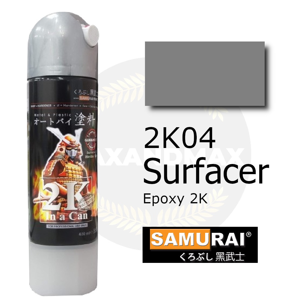 Samurai Paint Epoxy 2K04 Surfacer 400 ml - Cat Semprot