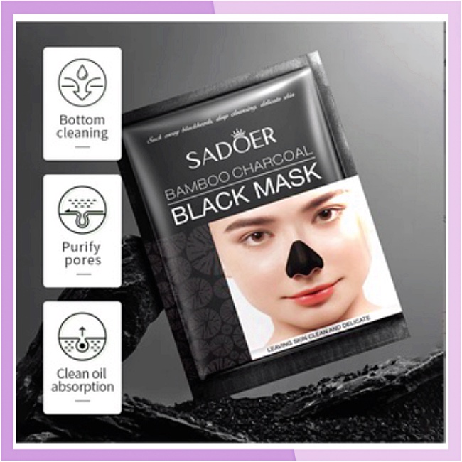 SADOER Masker Komedo  Black Head Remover Cair Sachet Menghilangkan Komedo EM015
