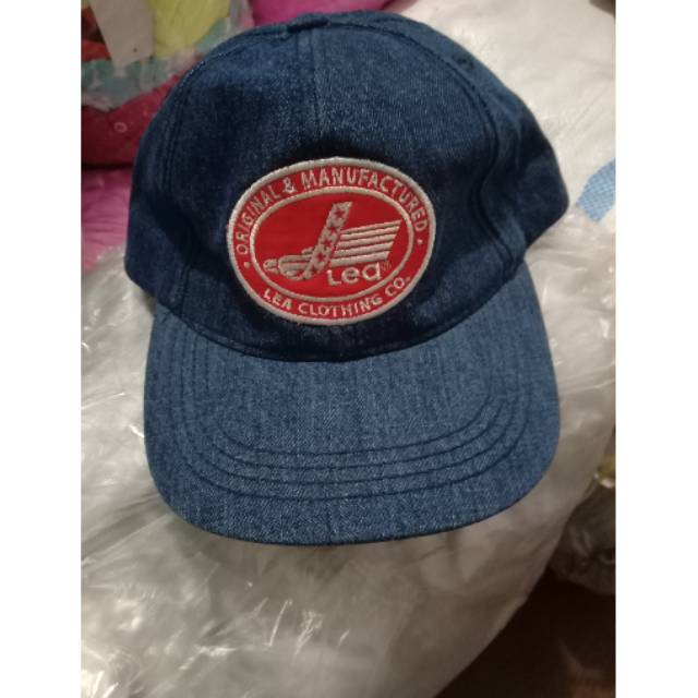 Topi lea blue jeans original