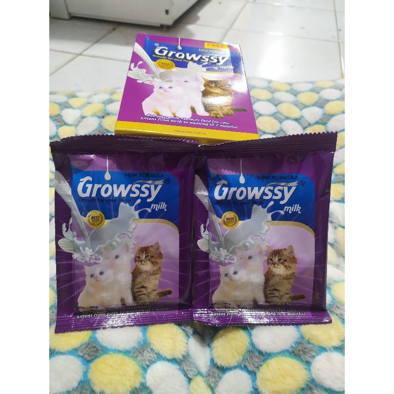 Susu Kucing 1 box + Dot Susu / Susu Growsy dan satu set Dot Nursing Bottle Kit Dot