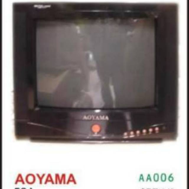 TV TABUNG AOYAMA 17 IN DIGITAL FREE ANTENA TV MUMER