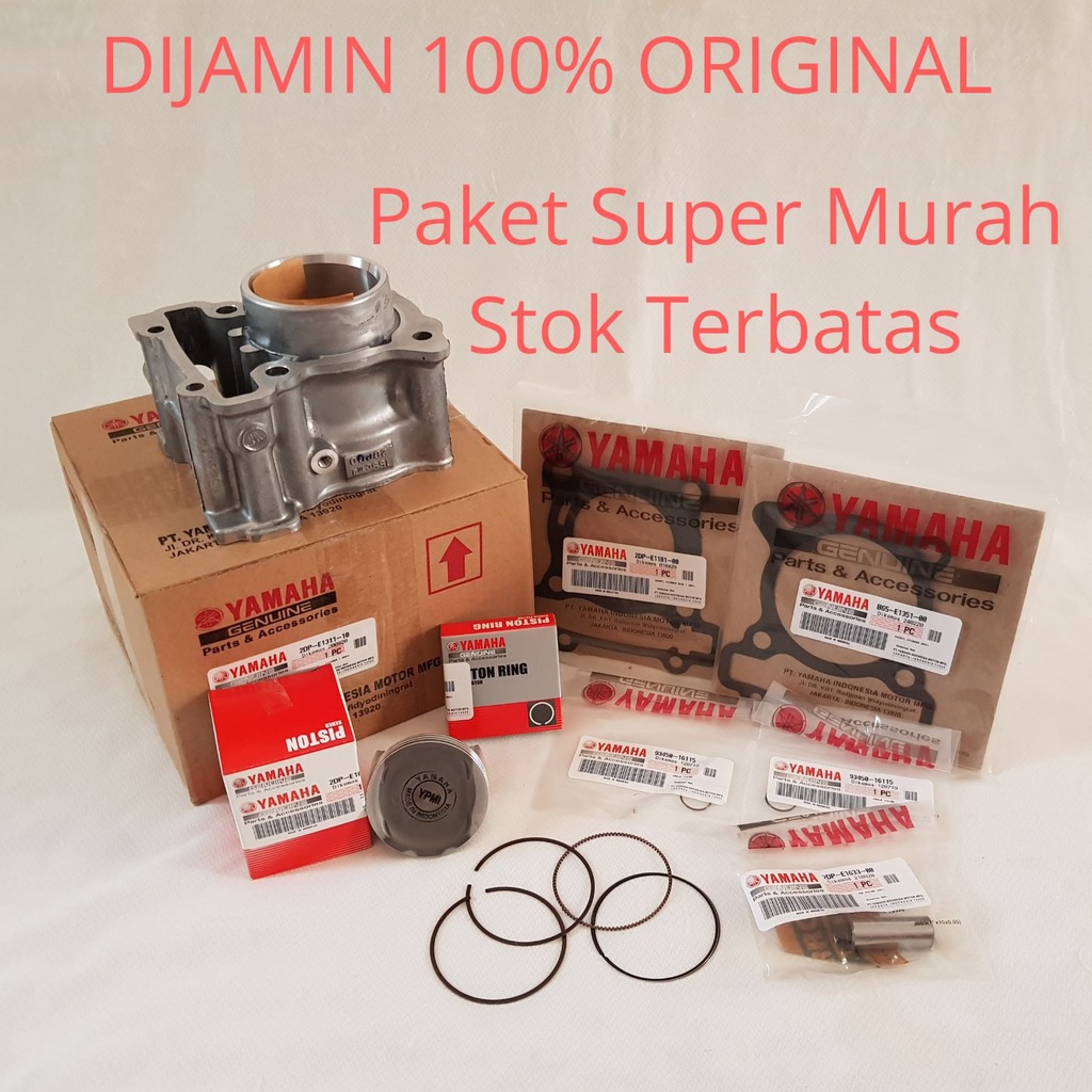 Blok All New Nmax Aerox 155 Piston Set Kit Original Yamaha
