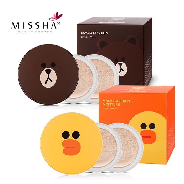 MISSHA LINE FRIENDS M Magic Cushion Moisture by WAWS