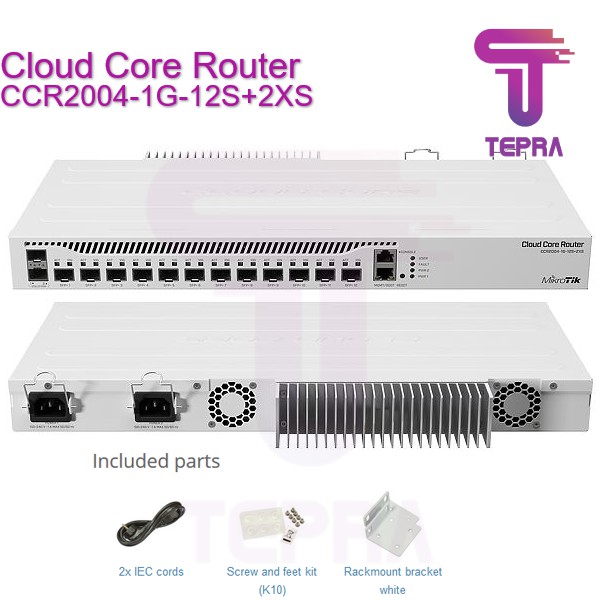 MikroTik CCR 2004 1G 12S+ 2XS CCR2004-1G-12S+2XS