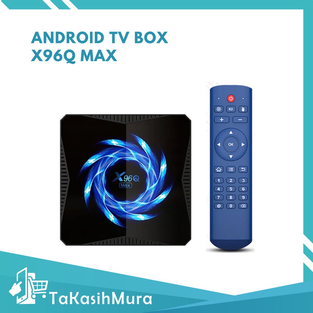 Tv Box X96Q Android MAX 4GB/32GB New Android 10 Miracast Airplay BT5.0