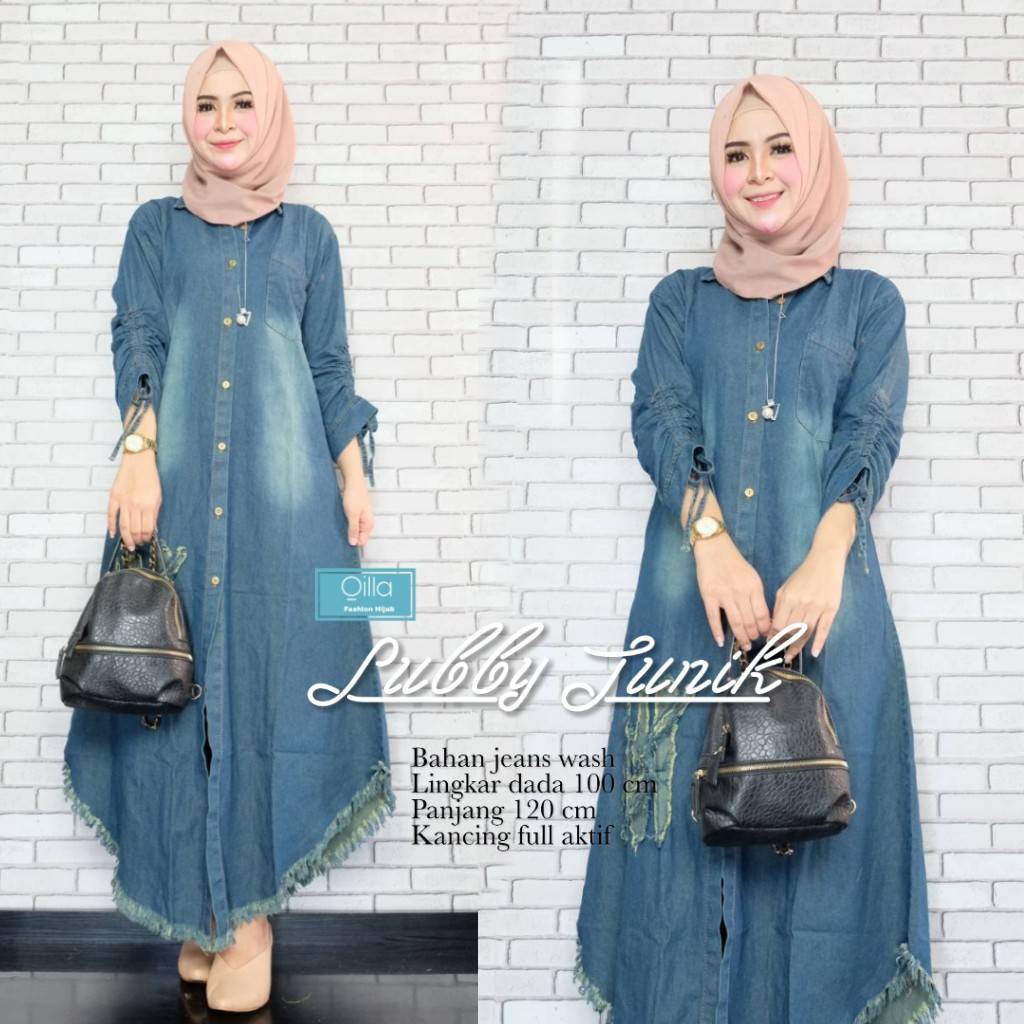 LUBBY TUMIK MATT JEANS WASH BY QILLA