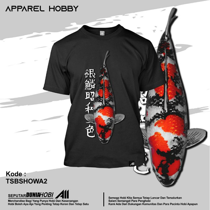 kaos ikan koi showa KAOS KOI 2