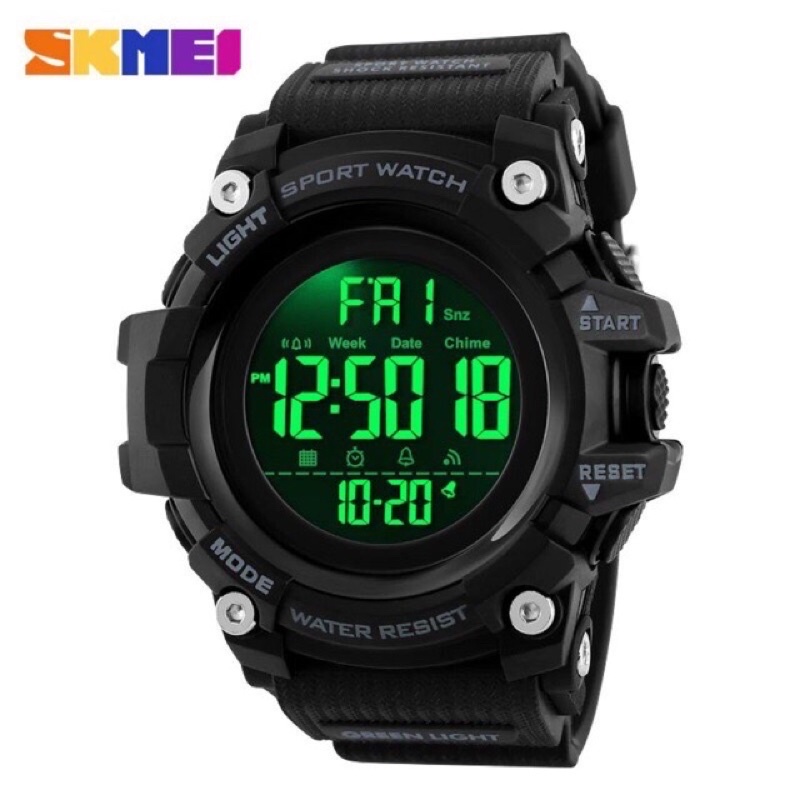 Skmei Jam Tangan Pria / 1384 Men Digital / Jam Tangan Digital LED Original / SKMEI