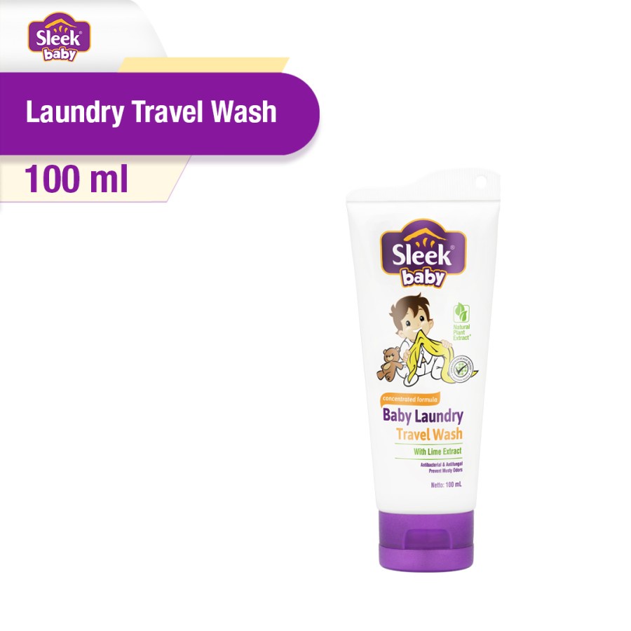 SLEEK BABY LAUNDRY TRAVEL WASH TUBE 100ML