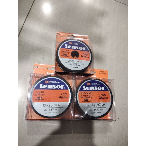 senar pancing water king sensor 150 meter coklat