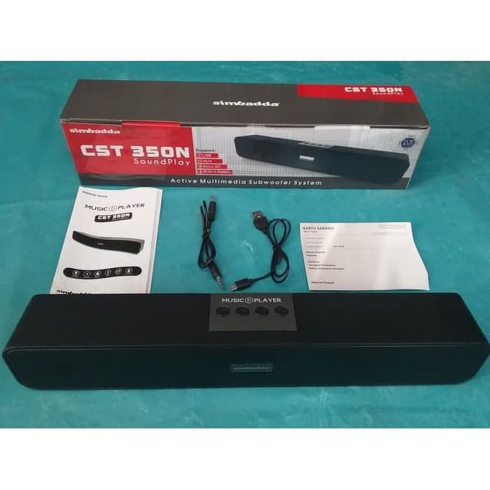 Speaker Bluetooth Simbadda CST 350N Portable Soundbar