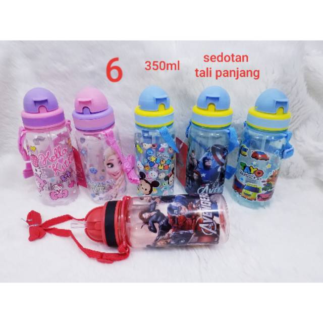 Botol minum/Termos air minum Karakter BPA Free