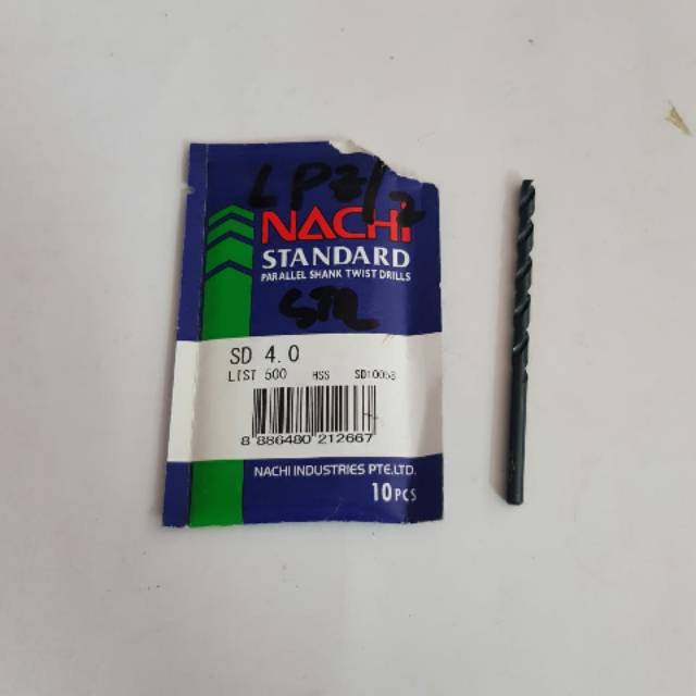 MATA BOR BESI 4 mm NACHI ASLI ( 1 pcs )