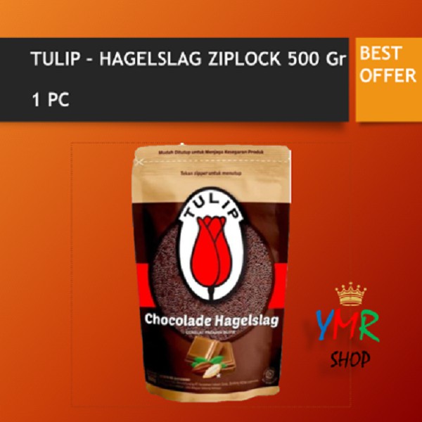 Tulip Coklat Meses Meises Hagelslag Ziplock Mesis Mesies 500Gr Cokelat Chocolate Sarapan